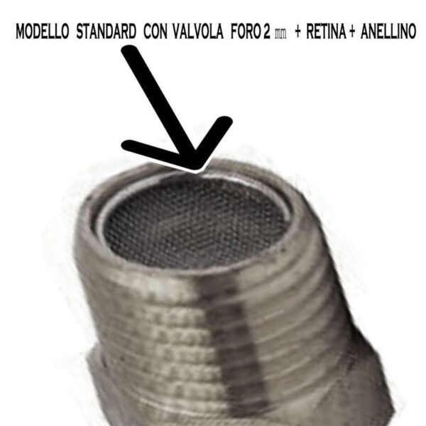 Art. FDA-000016E - Abbeveratoio a succhiotto 1/2” piccolo per suinetti - immagine 2