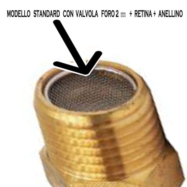 Art. FDA-000022 - Abbeveratoio a succhiotto 1/2” piccolo per suinetti - immagine 2