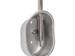 Vaschetta antispreco in acciaio inox per suini piccola FDA T110