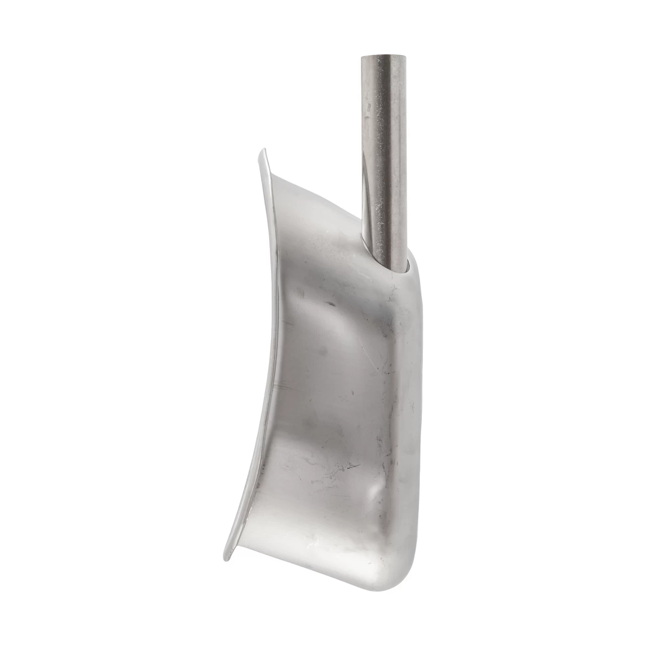 Vaschetta antispreco in acciaio inox per suini piccola FDA T110 vista laterale