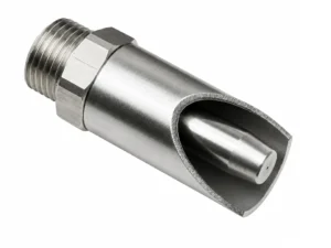 High flow 1/2" nipple drinker for sows and finishing pigs with larger pin in stainless steel, model FDA-000013EP12