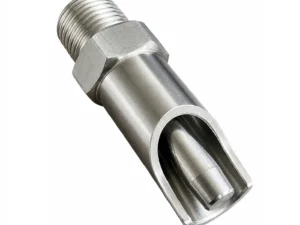 Automatic 3/4" nipple drinker for sows and finishing pigs in stainless steel, model FDA-000014E