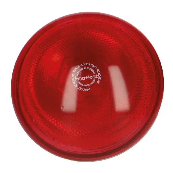 Lampada riscaldante per animali Interheat PAR 100W 3G - immagine 5