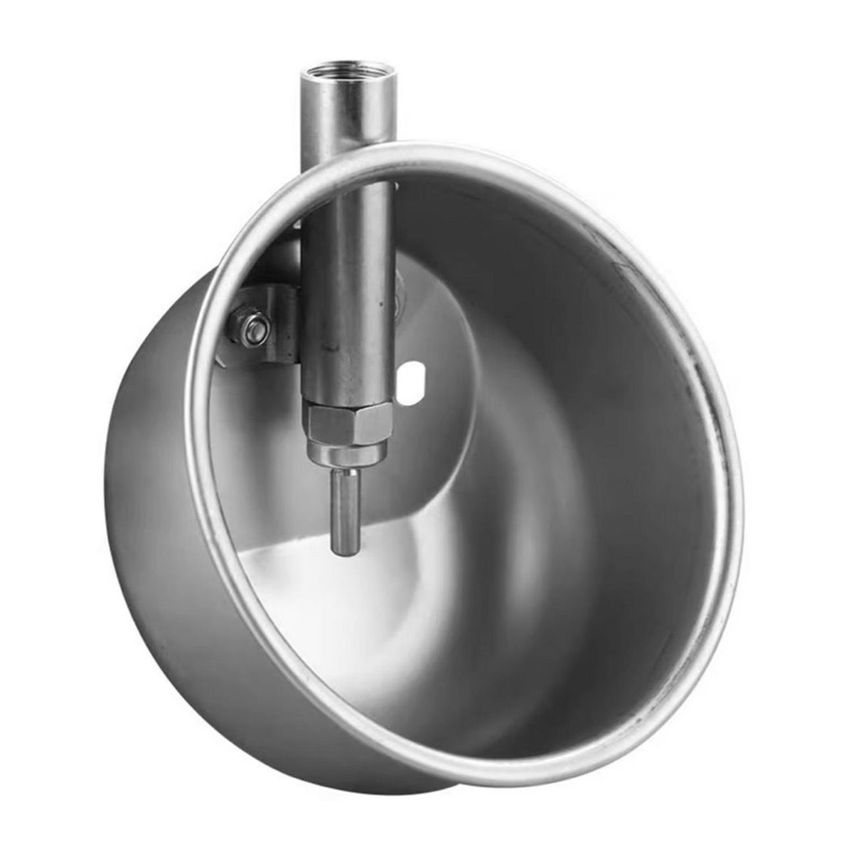 Vaschetta antispreco in acciaio inox per suinetti