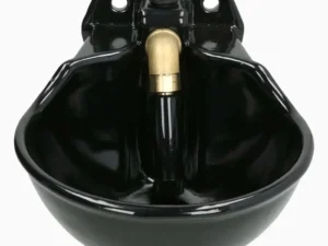 Cast iron mounting bracket for automatic livestock drinker