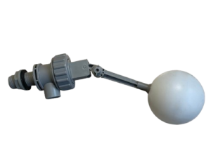 Livestock drinker float valve with ball FAR19PVR