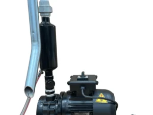 Electric motor with oil lubricated vacuum pump for milking machine 280 L/min 220V