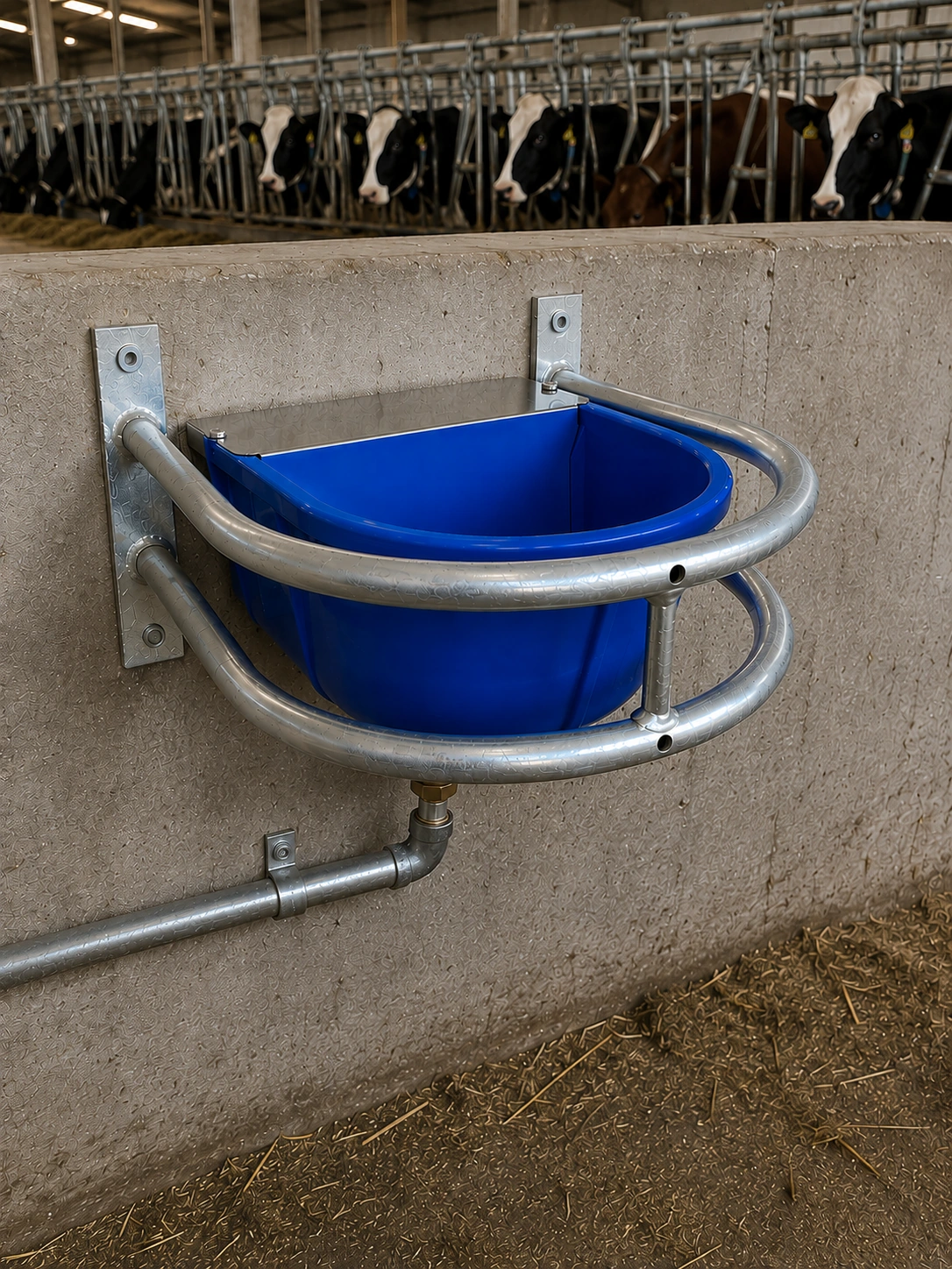Staffa protettiva FAR26 per abbeveratoio bovini – cattle drinker protective guard